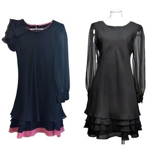 HAMPTON NITES *Vintage* Chiffon Cocktail Dress